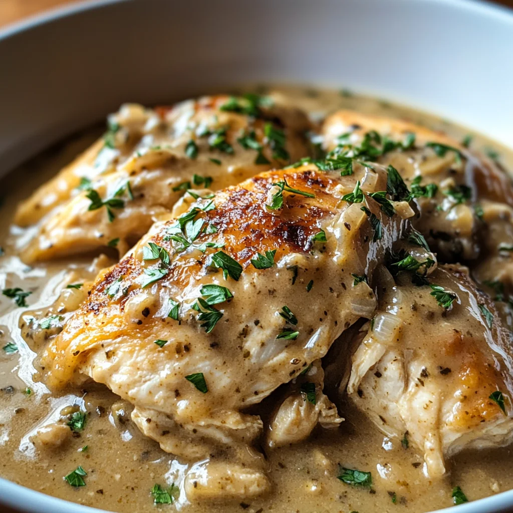 Crockpot Chicken And Gravy