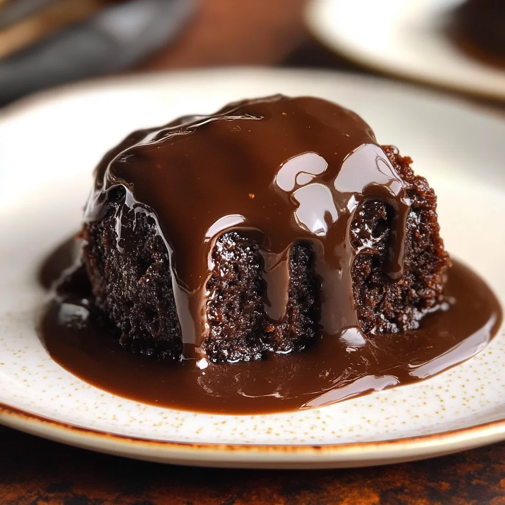 Easy Chocolate Sticky Toffee Pudding Recipe