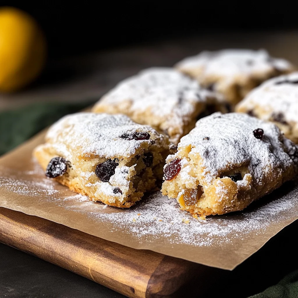 German Stollen Cookies