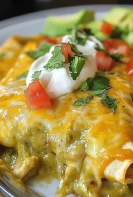 Green Chili Chicken Enchiladas Recipe