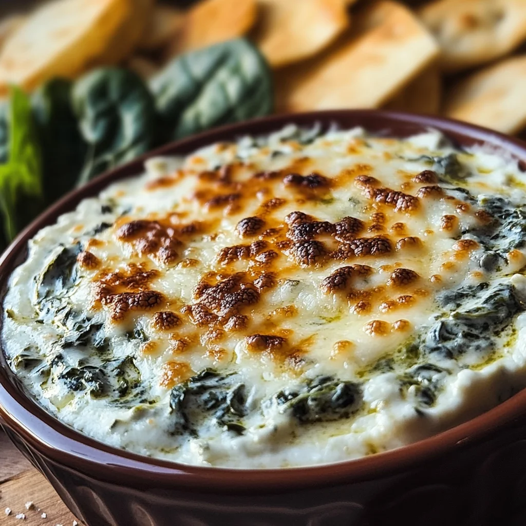 Irresistible Hot Spinach Dip Recipe