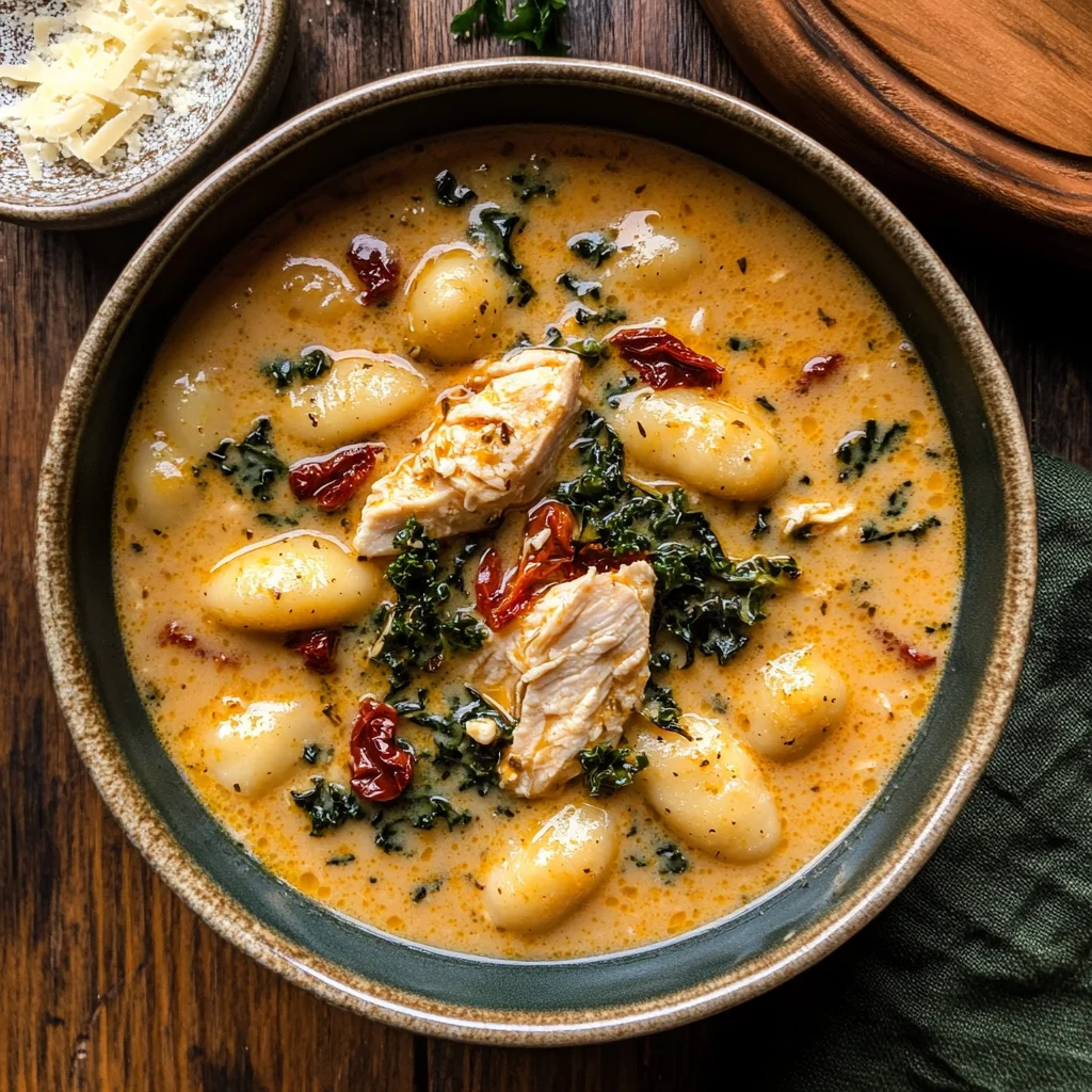 Marry Me’ Tuscan Chicken Gnocchi Soup