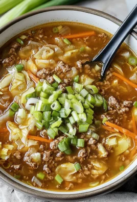 Paleo Egg Roll Soup (Whole30, AIP)
