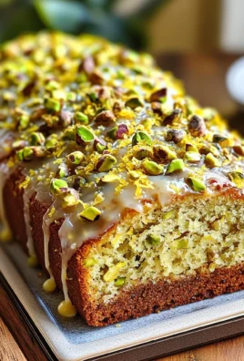 Pistachio Lemon Breakfast Bread
