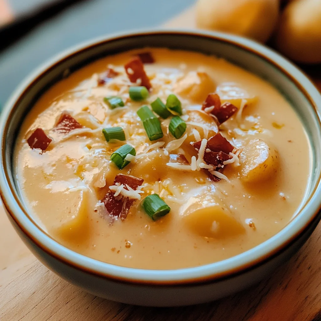 Potato Beer and Cheese Soup