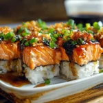 Spicy Salmon Sushi Bake Recipe