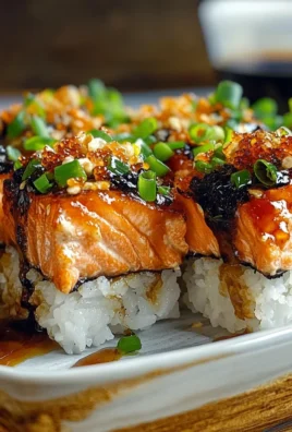 Spicy Salmon Sushi Bake Recipe