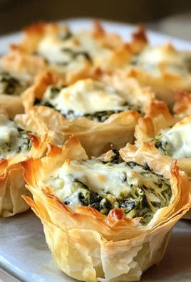 Spinach and Artichoke Dip Cups