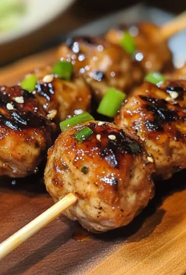 Tsukune (Japanese Chicken Meatballs) Recipe