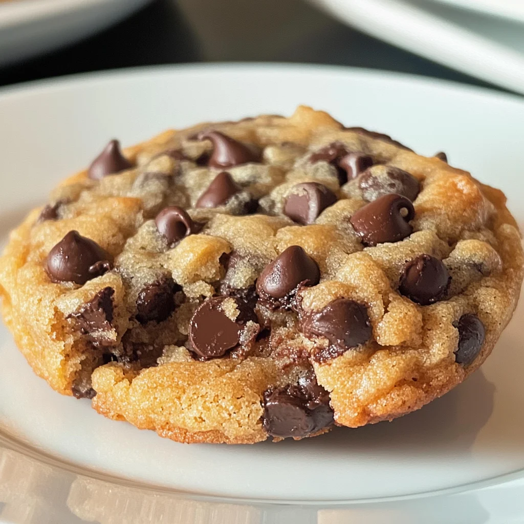 Ultra Thick and Chewy Chocolate Chip Cookies