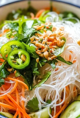 Vietnamese Noodle Salad with Tangy Dressing