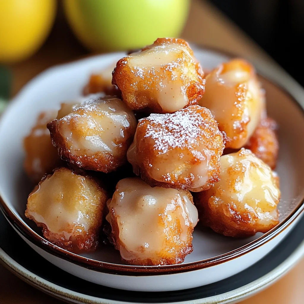 Apple Fritter Bites