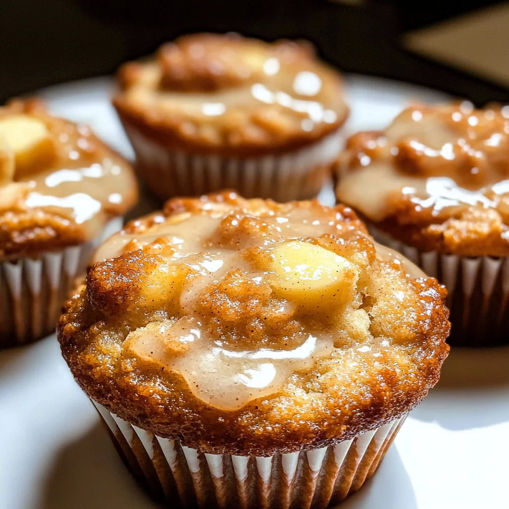 Apple Fritter Muffins