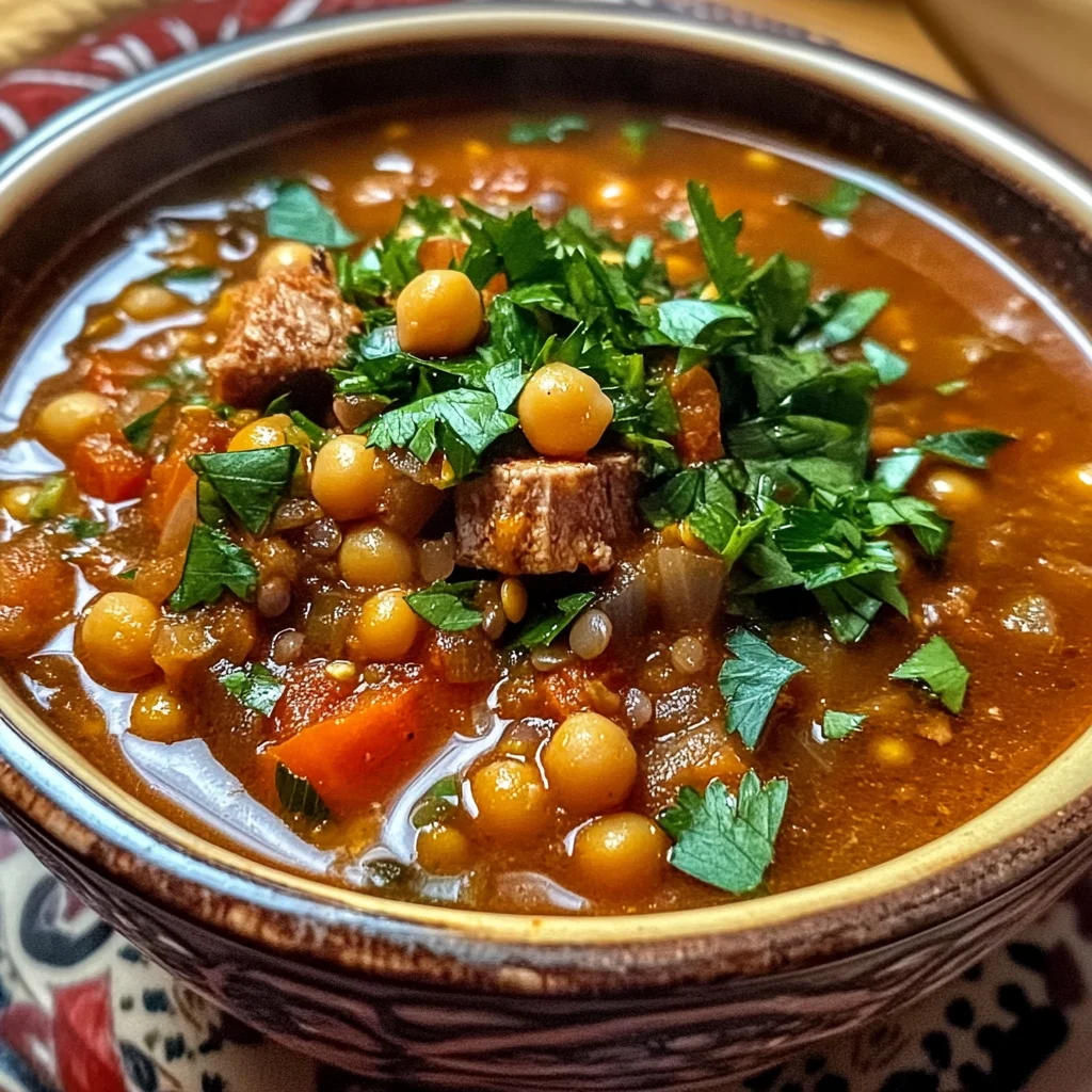 Authentic Moroccan Harira Soup Recipe