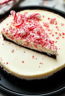Best Christmas Peppermint Cheesecake
