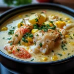Bobby Flay's Crab & Corn Chowder Recipe
