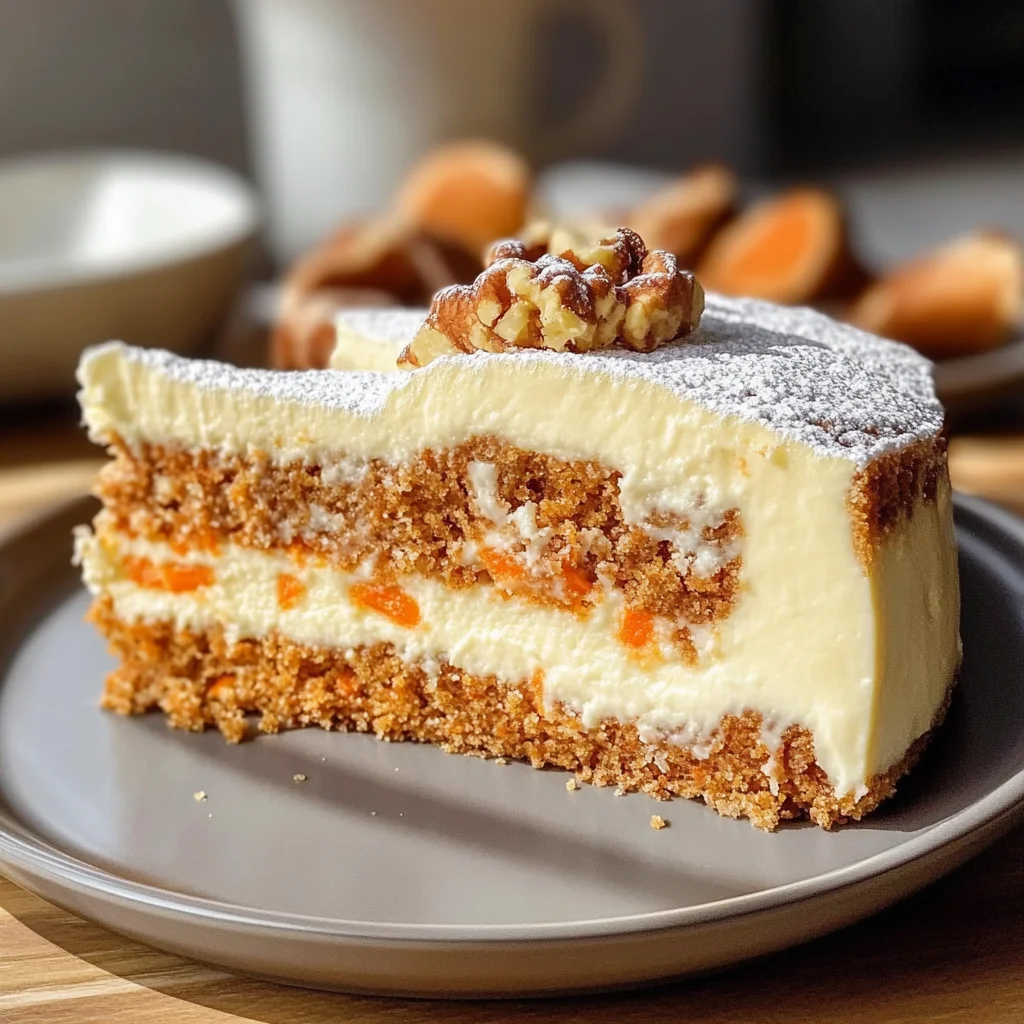 Carrot Cake Cheesecake The Best of Both Worlds