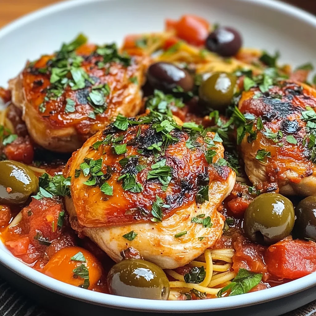 Chicken Puttanesca Recipe