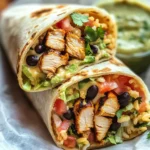 Chipotle Ranch Grilled Chicken Burrito