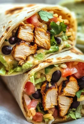 Chipotle Ranch Grilled Chicken Burrito