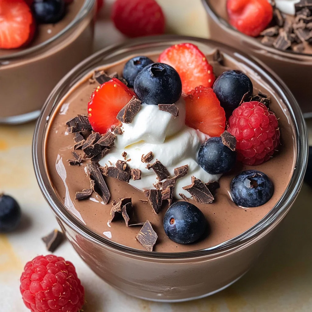 Chocolate Protein Pudding Recipe