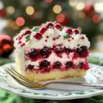 Christmas Cranberry Poke Cake Recipe