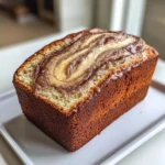 Cream Cheese Cinnamon Swirl Banana Bread