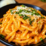 Creamy Gochujang Udon Noodles