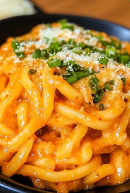 Creamy Gochujang Udon Noodles