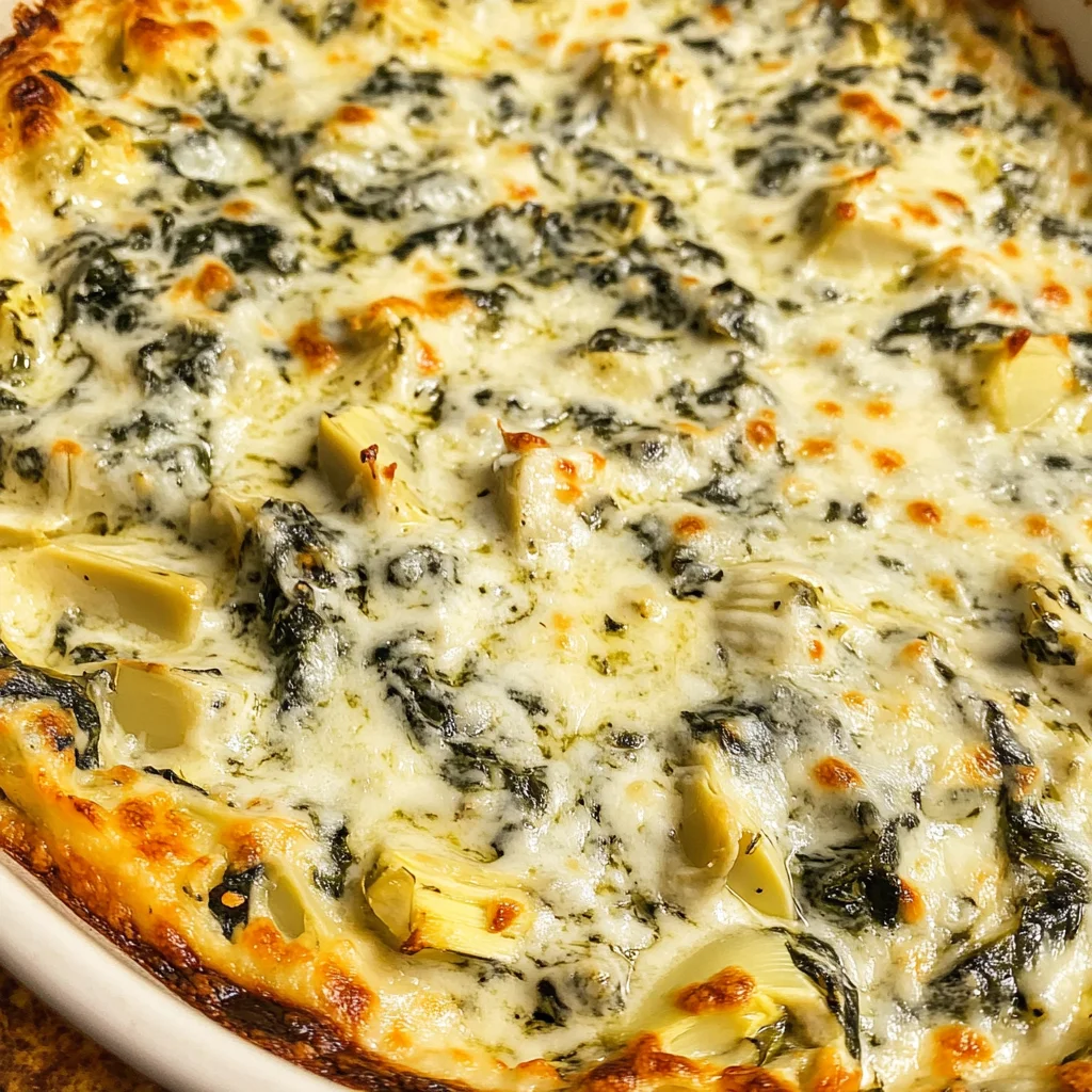 Creamy Spinach Artichoke Dip
