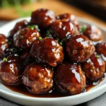 Crockpot Grape Jelly Meatballs