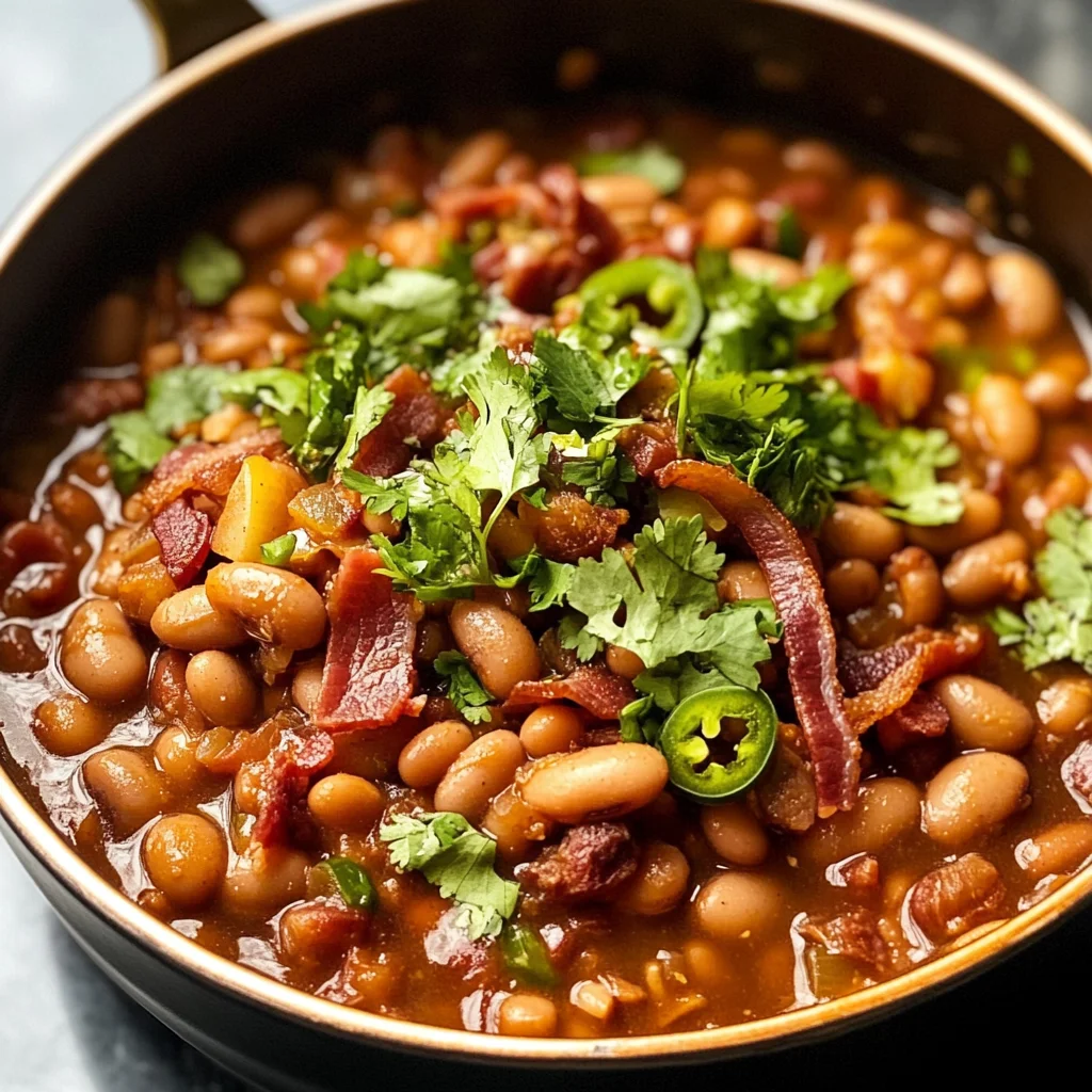 Drunken Beans (Frijoles Borrochos)