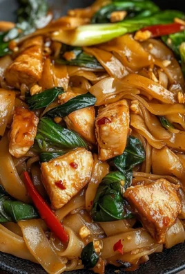 Drunken noodles