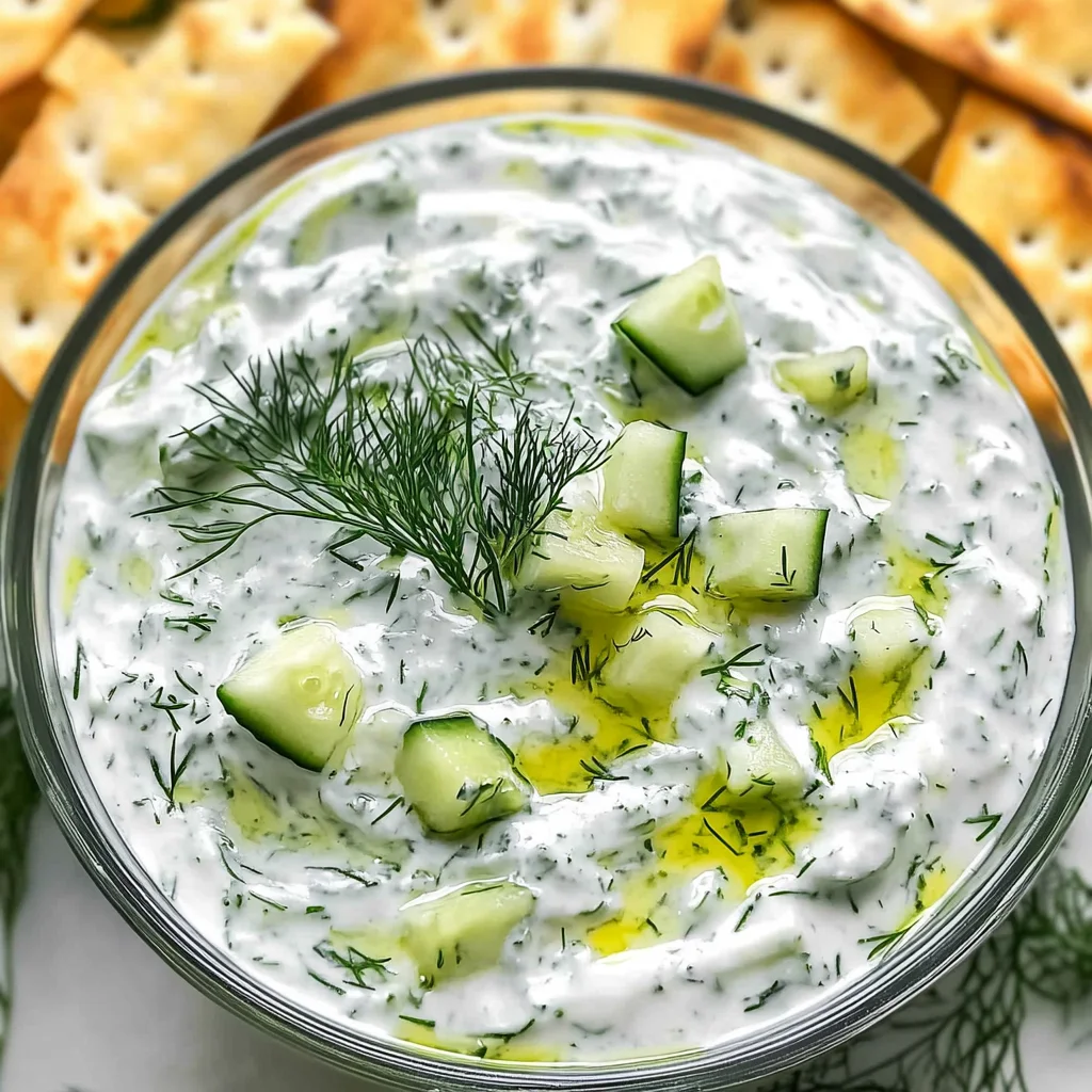 Easy 10 Minute Healthy Tzatziki Sauce