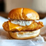 Fried Cod Fish Sandwich (Filet-O-Fish Inspired)