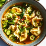 Gyoza Soup (Japanese Dumpling Soup)