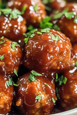 Honey BBQ Crockpot Meatballs