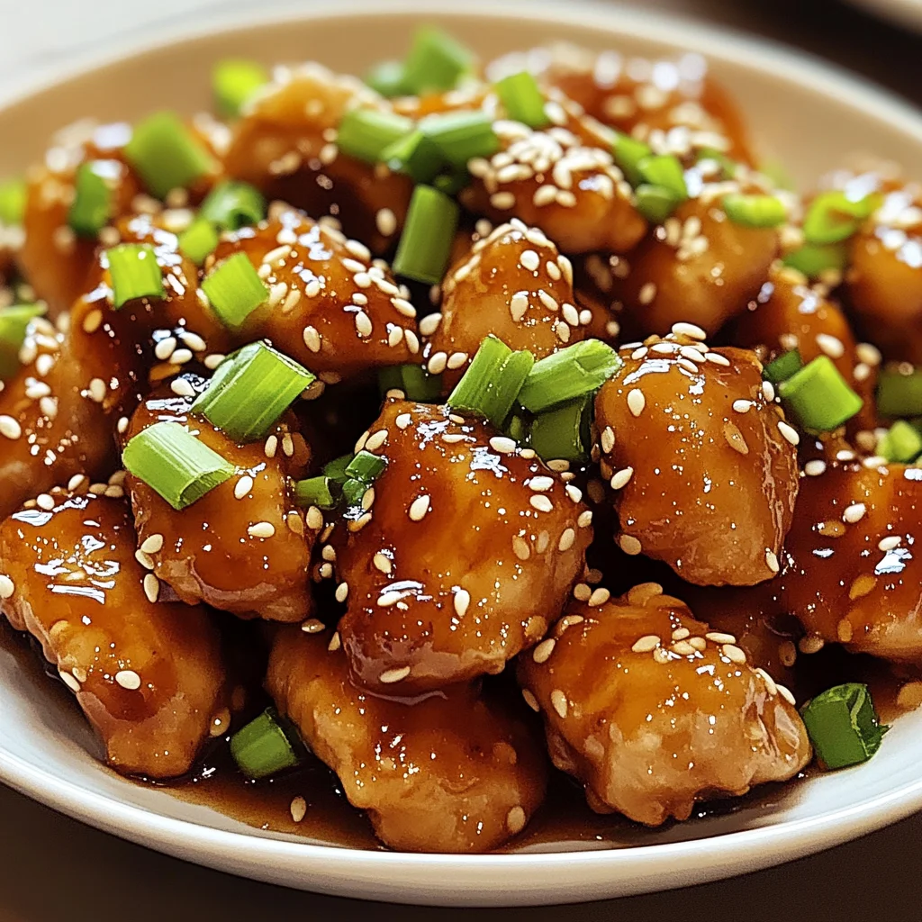 Honey Sesame Chicken