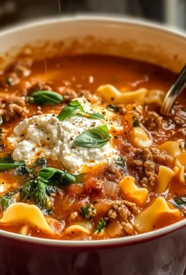 Italian Lasagna Soup - theamazingfood
