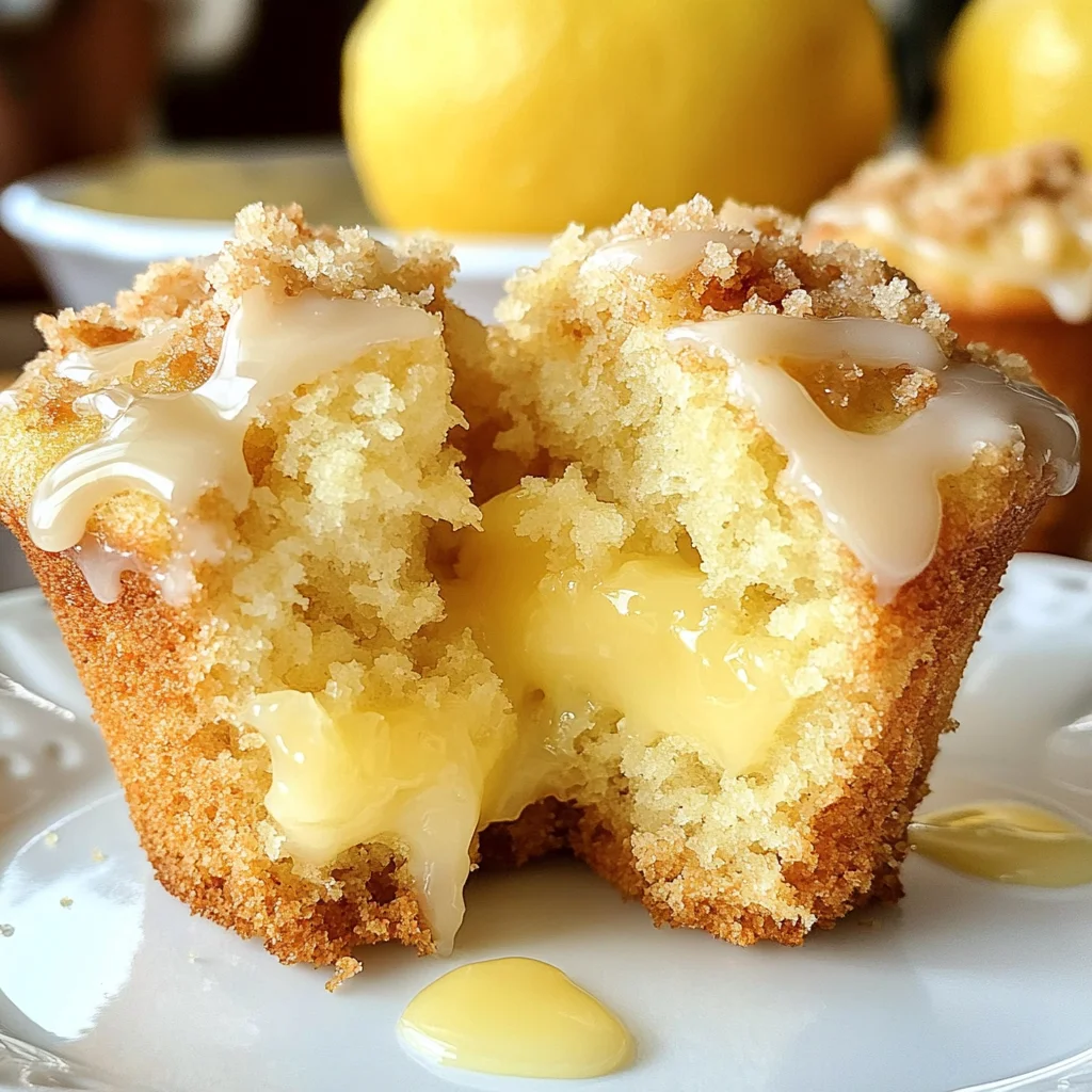 Lemon Curd Muffins