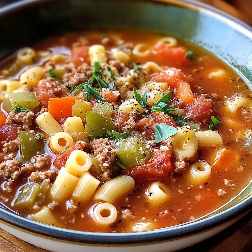Olive Garden Pasta Fagioli Soup