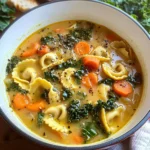 One Pot Vegetable Tortellini Soup