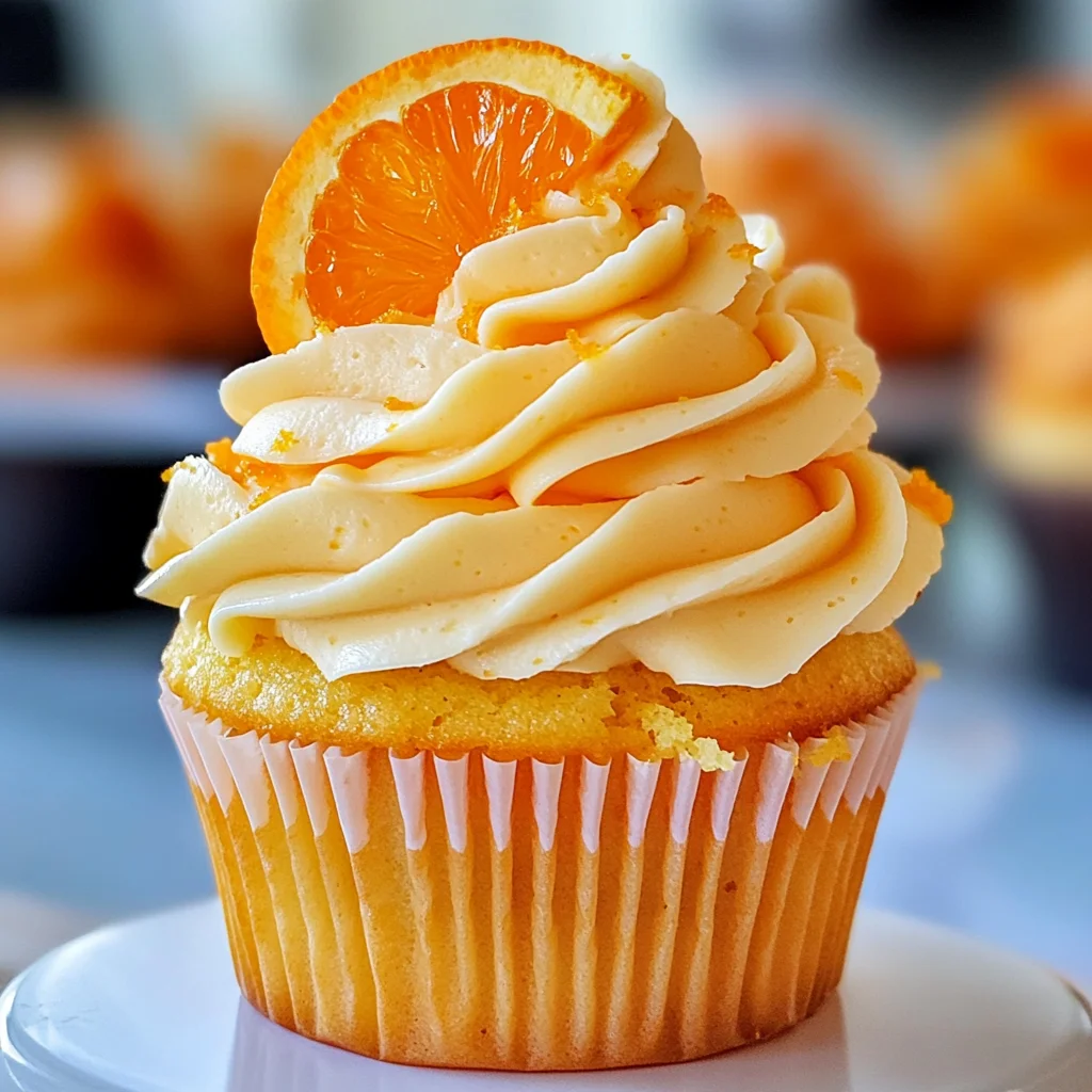 Orange Cupcakes