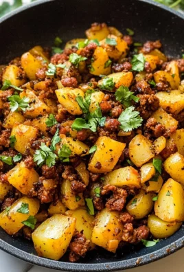 Papas con Chorizo