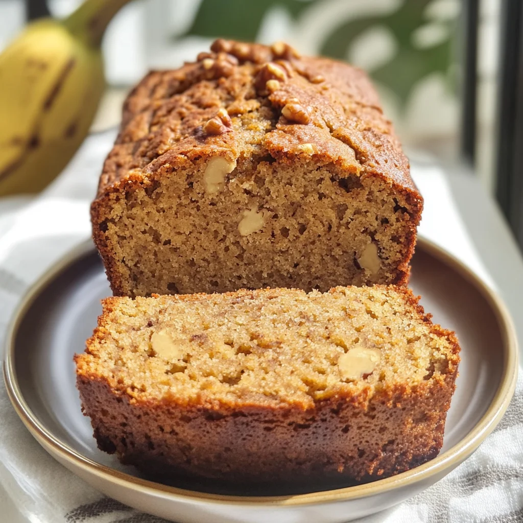 Peanut Butter Banana Bread