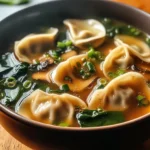 Potsticker Soup Comforting Flavorful Bowl