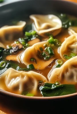 Potsticker Soup Comforting Flavorful Bowl