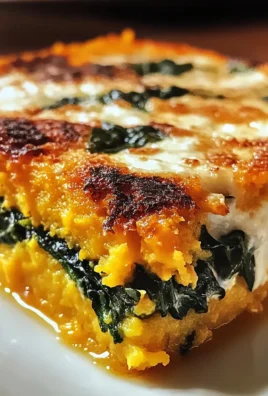 Pumpkin Spinach Polenta Casserole is a must-try dish!