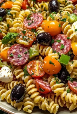 Quick Italian Pasta Salad (with 1 Secret Ingredient) - Alrightwithme