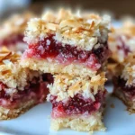 Raspberry Coconut Bars Recipe